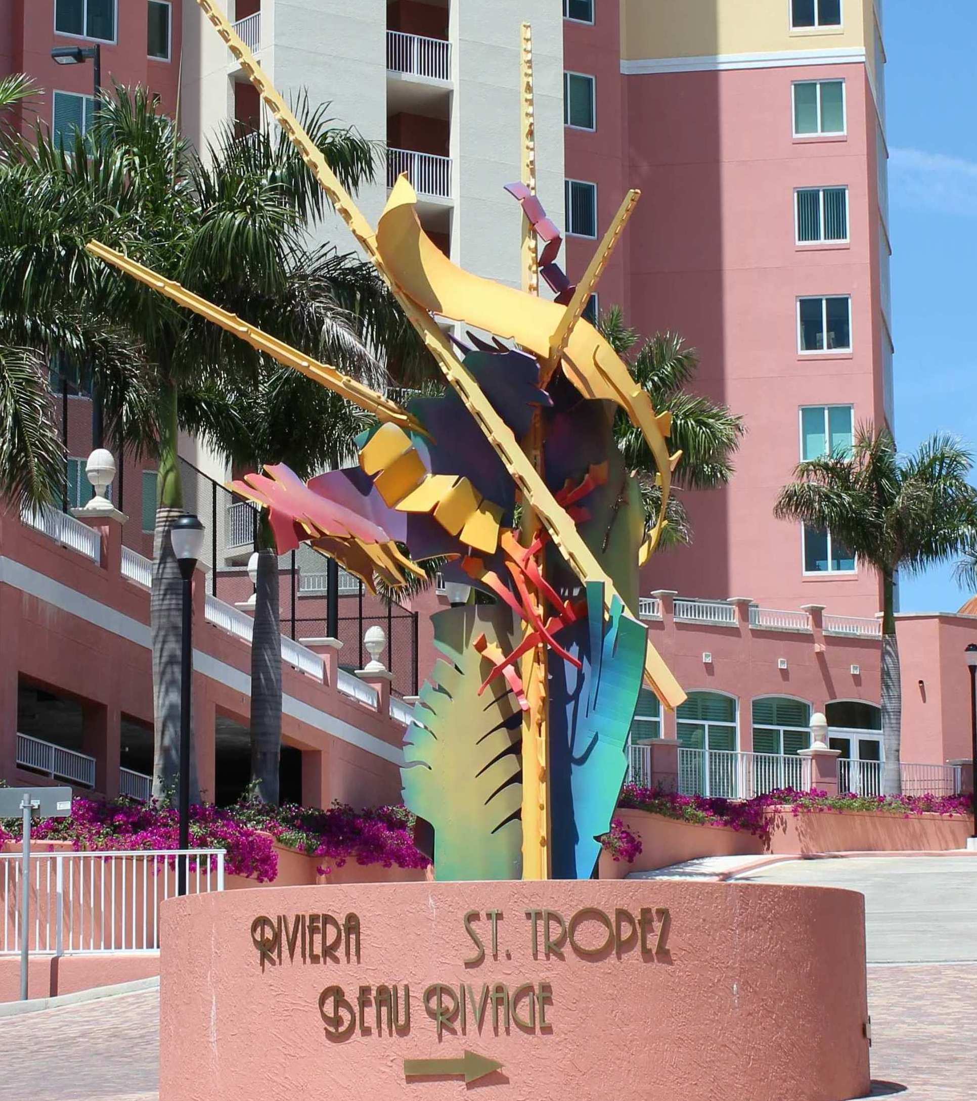Focal point for Boynton's Town Square is 27-foot kinetic 'Reflections'  sculpture