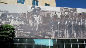 Left Side of Mural