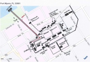 map of 1850 fort