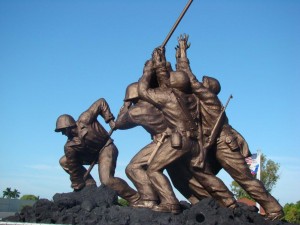 2011-09-19 Iwo Jima Mon. -1st Images After Scaffold Taken Down (1)