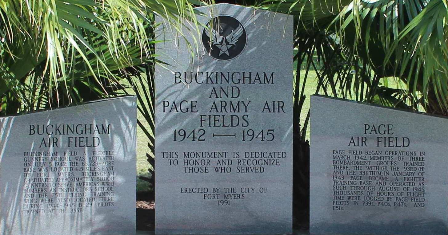 Buckingham & Page Army Airfields Memorial