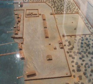 Scale Model of Fort Viewed from West