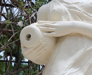 Detail of Urn and Hands 1