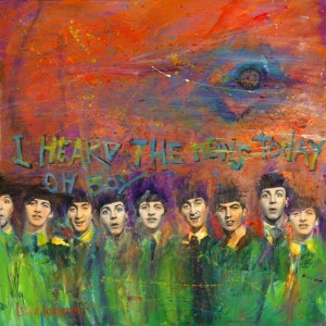 Beatles In My Life - News Painting