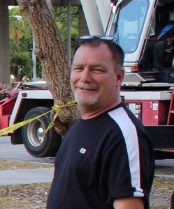 Bill Taylor in 2012 at Installation of Fire Dance 1