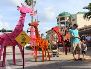 Giraffe Crossing