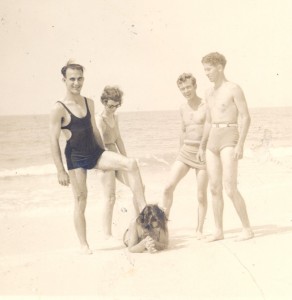 Julia Frierson Hendry at the Beach as Miss Tampa