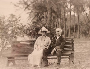 Tom and Mina Edison