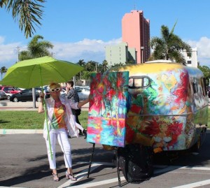 Travel Trailer at Team Tourism Day 2