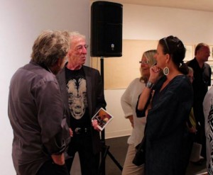 Wujcik, Pottorf, Hill and Dellinger at Cage Exhibit