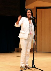 Leila Mesdaghi on Stage A