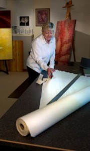 Diane Whiting Cutting Canvas 1