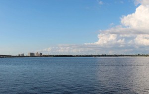 Panoramic View of River from Ground Level 1