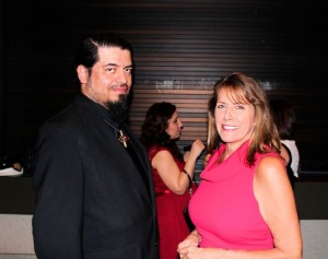 Cesar Aguilera and Shelley Porter